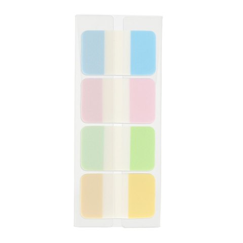 Zakładki indeksujące pastelowe 45x25mmx8 bloczki 5905658810214 100k [mm:] 45x25 Strigo (SSN018)
