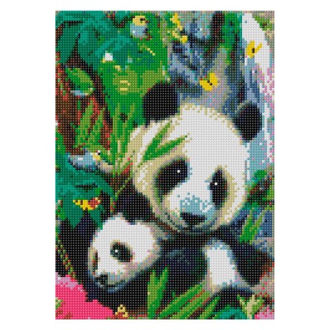 Zestaw kreatywny Flamingo Line Diamentowa mozaika 30x40cm Panda (TGC75484) Zestaw kreatywny Flamingo Line Diamentowa mozaika 30x40cm Panda (TGC75484)