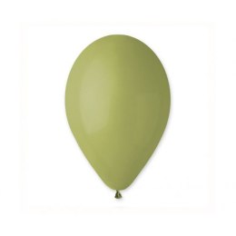 Balon gumowy Godan pastel 100 szt. oliwkowy 12cal (G110/98)