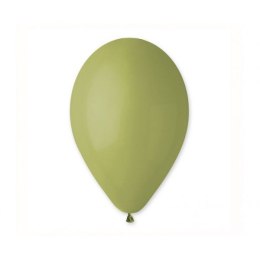 Balon gumowy Godan pastel 50 szt. oliwkowy 13cal (G120/98)