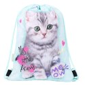 Worek na buty Bambino My Little Friend Kitty MINT 5903235668777