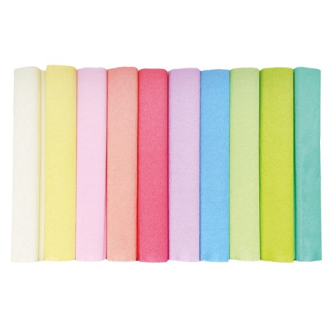 Bibuła marszczona Interdruk mini pastelowe 5902277265951 mix 297mm x 210mm (10szt) Bibuła marszczona Interdruk mini pastelowe 5902277265951 mix 297mm x 210mm (10szt)