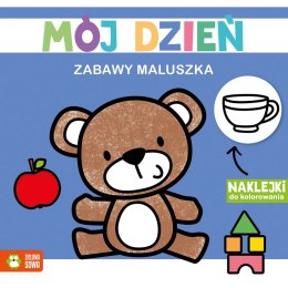 Książeczka edukacyjna Zielona Sowa Zabawy maluszka. Mój dzień