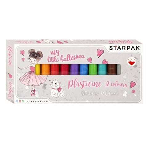 Plastelina Starpak 12 kol. Balerina mix (492058) Plastelina Starpak 12 kol. Balerina mix (492058)