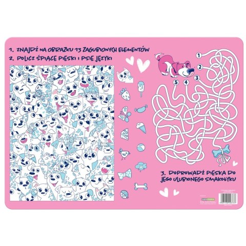 Podkład na biurko Derform Cleo i Frank mix PVC PCW (PLACF42) Podkład na biurko Derform Cleo i Frank mix PVC PCW (PLACF42)
