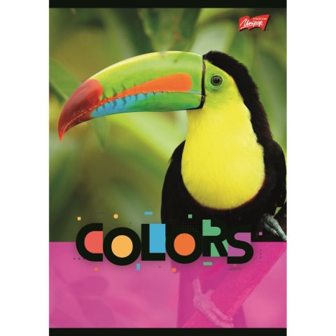 Zeszyt Unipap EXOTIC COLORS A5 32k. krata Zeszyt Unipap EXOTIC COLORS A5 32k. krata