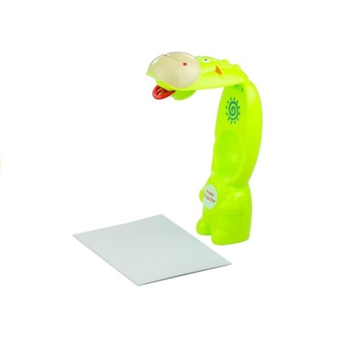 Zestaw kreatywny dla dzieci Rzutnik Projektor Żyrafa + Zeszyt + Pisaki Wodne Lean (715)