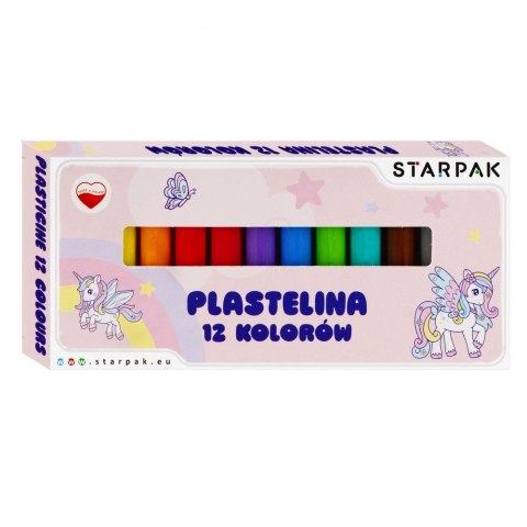 Plastelina Starpak 12 kol. Unicorn mix (536880) Plastelina Starpak 12 kol. Unicorn mix (536880)