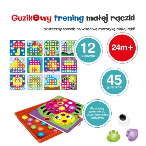 Zabawka edukacyjna Askato Guzikowy Trening Małej Rączki Mozaika (4775) Zabawka edukacyjna Askato Guzikowy Trening Małej Rączki Mozaika (4775)
