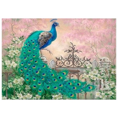 Zestaw kreatywny Flamingo Line Diamentowa mozaika 30x40cm Paw (TGD72712) Zestaw kreatywny Flamingo Line Diamentowa mozaika 30x40cm Paw (TGD72712)