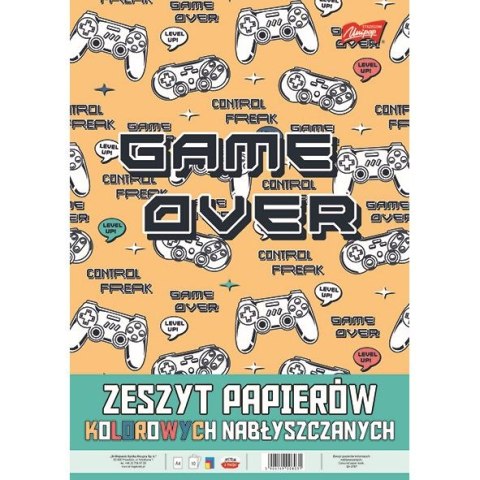 Zeszyt papierów kolorowych Unipap Zeszyt papierów kolorowych Unipap