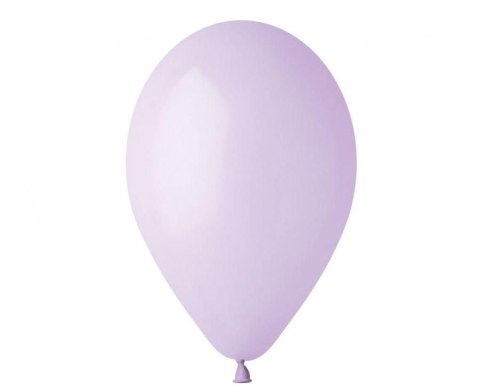 Balon gumowy Godan pastel 100 szt. liliowy 10cal (G90/79)