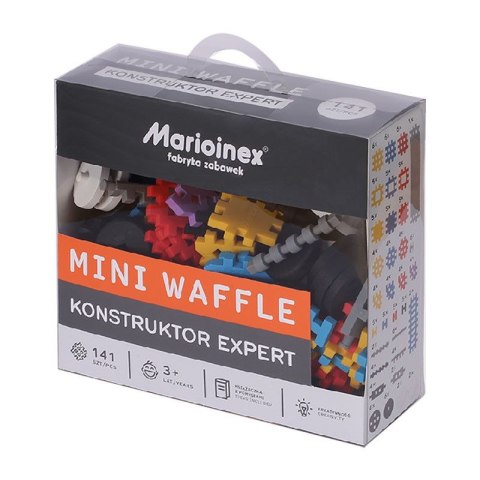 Klocki konstrukcyjne Marioinex Mini Waffle 141 el Konstruktor Expert