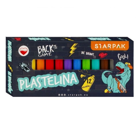 Plastelina Starpak 12 kol. dINO mix (536883) Plastelina Starpak 12 kol. dINO mix (536883)