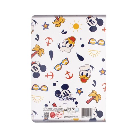 Zeszyt Beniamin Mickey Mouse A5 16k. krata (2528) Zeszyt Beniamin Mickey Mouse A5 16k. krata (2528)