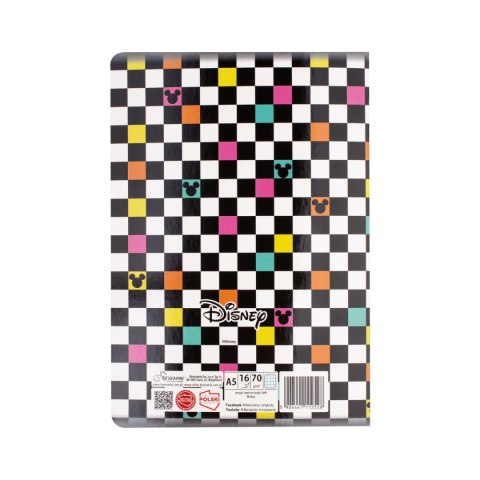 Zeszyt Beniamin Mickey Mouse A5 16k. krata (2528) Zeszyt Beniamin Mickey Mouse A5 16k. krata (2528)
