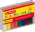 Plastelina Herlitz 8 kol. mix (9562919)