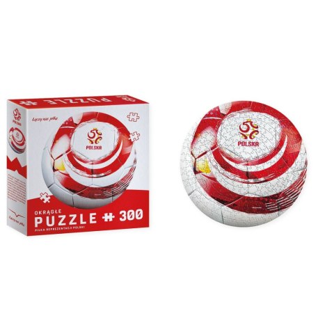 Puzzle Interdruk PZPN 300 okrągłe piłka 300 el. (5902277344700) Puzzle Interdruk PZPN 300 okrągłe piłka 300 el. (5902277344700)