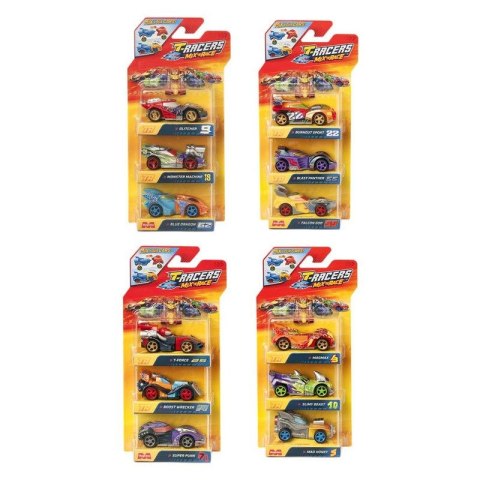 Samochód Orbico Sp. Z O.o. T-RACERS 2.0 3 pack (PTR7V304IN00)