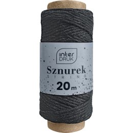 Sznurek Interdruk szurek satin gold 5902277345523 20m (20m)