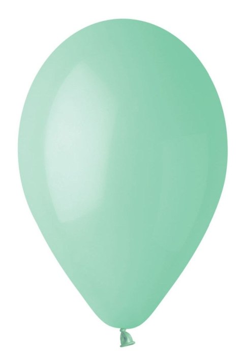 Balon gumowy Godan pastelowy, miętowy / 50szt. miętowy 330mm 13cal (G120/77)