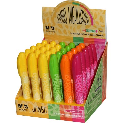 Zakreślacz M&G Jumbo zapachowy, mix (AHM21072) Zakreślacz M&G Jumbo zapachowy, mix (AHM21072)