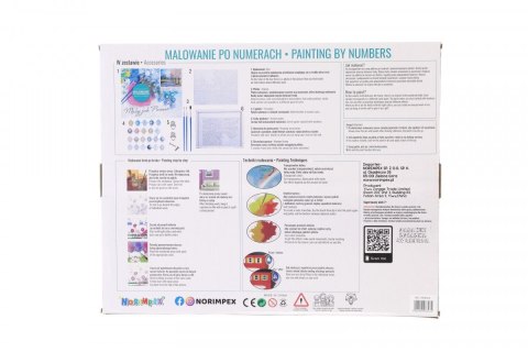 Zestaw kreatywny Norimpex malowanie po numerach - staw lili 40x50cm (NO-1008323) Zestaw kreatywny Norimpex malowanie po numerach - staw lili 40x50cm (NO-1008323)