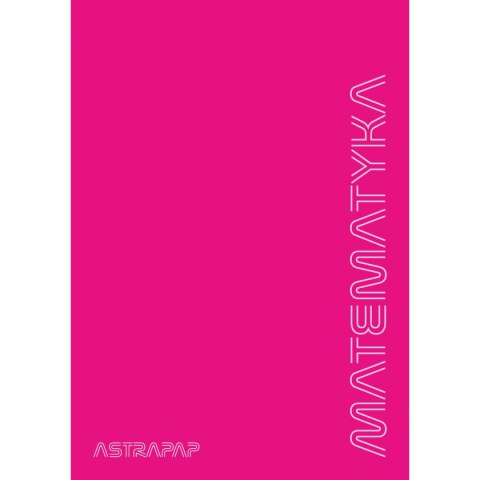 Zeszyt Astrapap MATEMATYKA A5 60k. krata (102023006) Zeszyt Astrapap MATEMATYKA A5 60k. krata (102023006)
