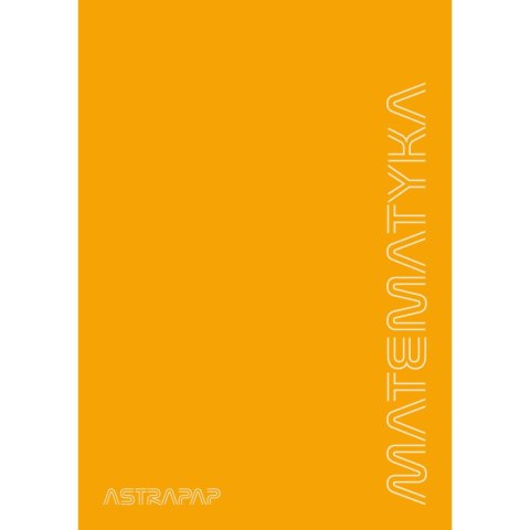 Zeszyt Astrapap MATEMATYKA A5 60k. krata (102023006) Zeszyt Astrapap MATEMATYKA A5 60k. krata (102023006)