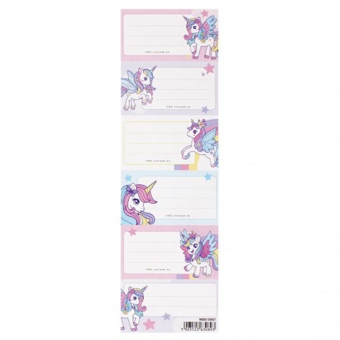 Naklejka na zeszyt Unicorn Starpak (536027) Naklejka na zeszyt Unicorn Starpak (536027)