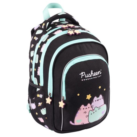 Plecak Bambino Pusheen czarny 5903235663161 4-KOMORY (BPL-58)