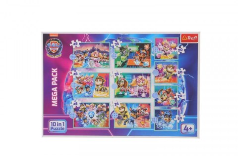 Puzzle Trefl Paw Patrol Wesoły dzień piesków 10w1 el. (96002)