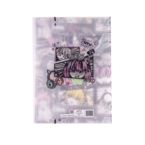Teczka kartonowa na gumkę priplak-manga A4 mix Beniamin (4249) Teczka kartonowa na gumkę priplak-manga A4 mix Beniamin (4249)