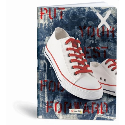 Zeszyt Sneakers A4 40k. krata (MM 1211633404) Zeszyt Sneakers A4 40k. krata (MM 1211633404)