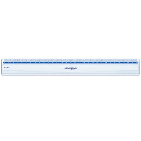 Linijka plastik Keyroad 30cm (KR971609) Linijka plastik Keyroad 30cm (KR971609)