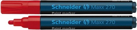 Marker olejowy Schneider Maxx 270, czerwony 1,0-3,0mm (SR127002)