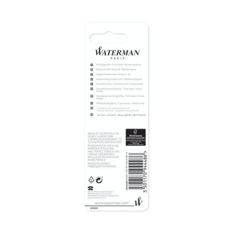 Wkład do długopisu Waterman, czarny Mmm (S0944480) Wkład do długopisu Waterman, czarny Mmm (S0944480)