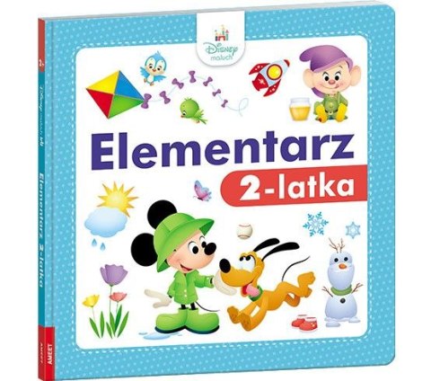 Książeczka edukacyjna Ameet Disney Maluch. Elementarz 2-latka (HOPE 9210)