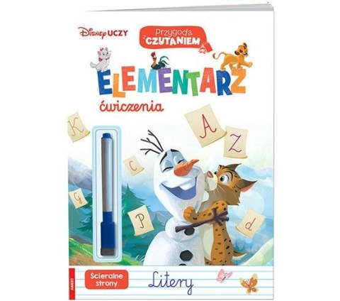 Książeczka edukacyjna Ameet Disney Uczy. Elementarz. Ćwiczenia (USL 9301)