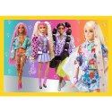 Puzzle Trefl Barbie 4w1 Wesoły świat Barbie 4w1 el. (34626)