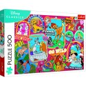 Puzzle Trefl Disney Na przestrzeni lat 500 el. (37465)