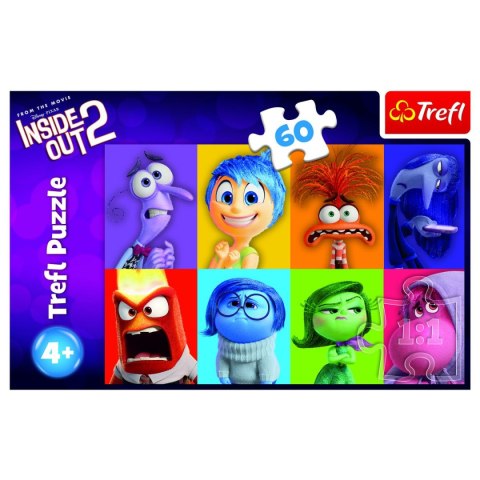 Puzzle Trefl Disney Poznaj swoje emocje 60 el. (17397) Puzzle Trefl Disney Poznaj swoje emocje 60 el. (17397)