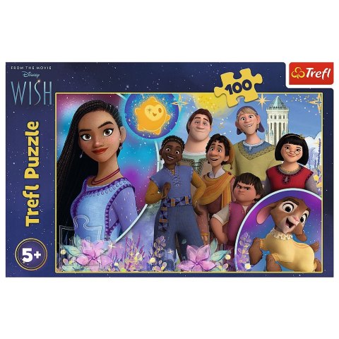 Puzzle Trefl Disney Życzenia 100 el. (16474) Puzzle Trefl Disney Życzenia 100 el. (16474)