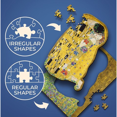 Puzzle Trefl Drewniane Pocałunek - Gustav Klimt (20247) Puzzle Trefl Drewniane Pocałunek - Gustav Klimt (20247)