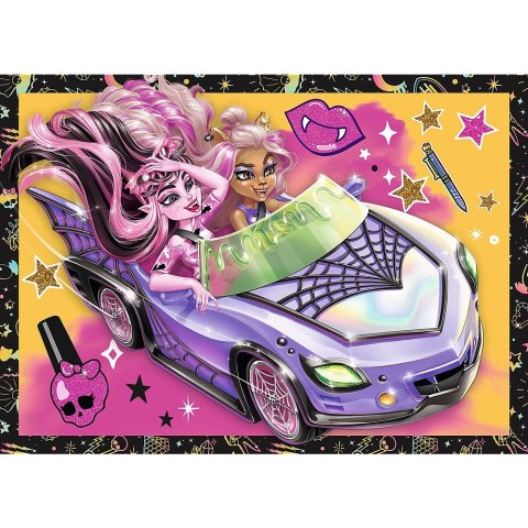 Puzzle Trefl Planeta Milo Elekryzujący dzień Monster High 4w1 el. (34655) Puzzle Trefl Planeta Milo Elekryzujący dzień Monster High 4w1 el. (34655)