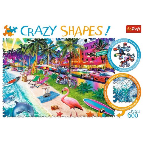 Puzzle Trefl Plaża w Miami 600 el. (11132) Puzzle Trefl Plaża w Miami 600 el. (11132)