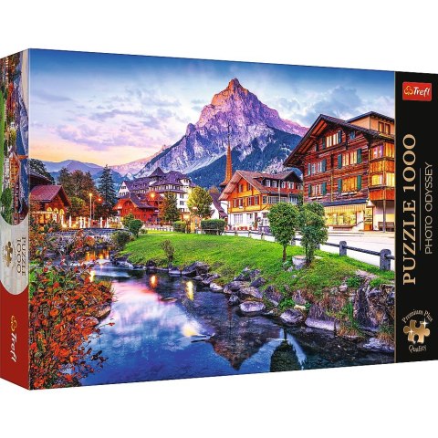 Puzzle Trefl Premium Plus Alpejskie miasteczko 1000 el. (10854)