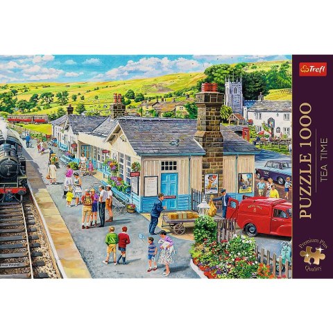 Puzzle Trefl Premium Plus Dworzec kolejowy 1000 el. (10810) Puzzle Trefl Premium Plus Dworzec kolejowy 1000 el. (10810)