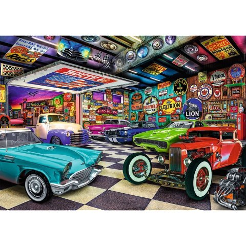 Puzzle Trefl Premium Plus Garaż kolekcjonera samochodów 1000 el. (10845) Puzzle Trefl Premium Plus Garaż kolekcjonera samochodów 1000 el. (10845)