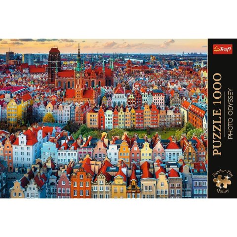 Puzzle Trefl Premium Plus Widok na Gdańsk 1000 el. (10856) Puzzle Trefl Premium Plus Widok na Gdańsk 1000 el. (10856)